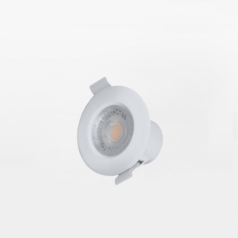 Downlight LED Fixo Branco IP44